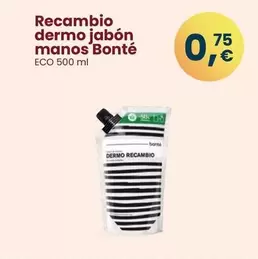 Bonté - Recambio Dermo Jabón Manos