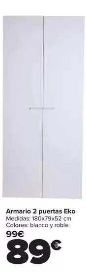 Eko - Armario 2 Puertas 