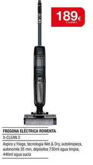 Rowenta - Fregona Eléctrica