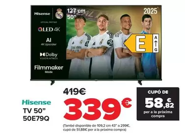 Hisense - Tv 50" 50E79Q