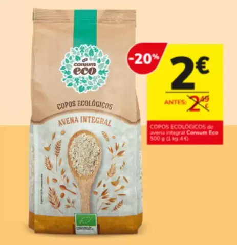 Consum - Copos Ecológicos