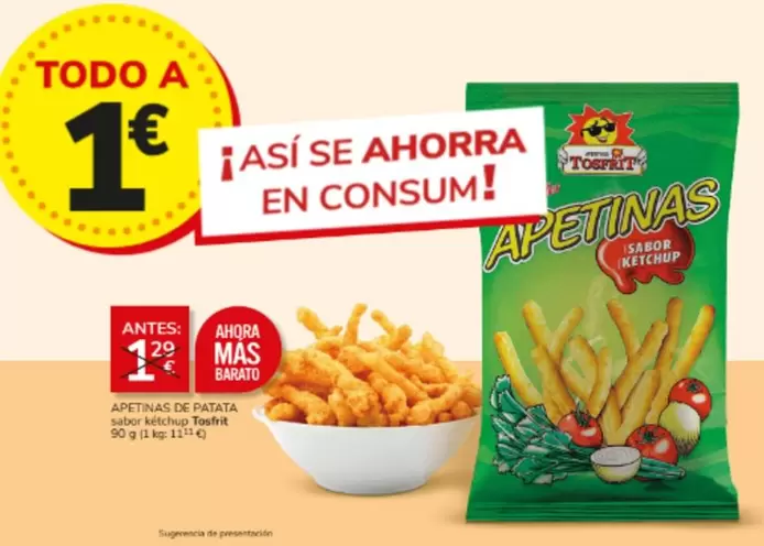 Consum - Acetinas De Patata