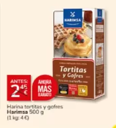 harimsa - Harina tortitas y gofres
