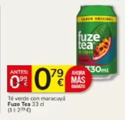 Fuze Tea - Té Verde Con Maracuya