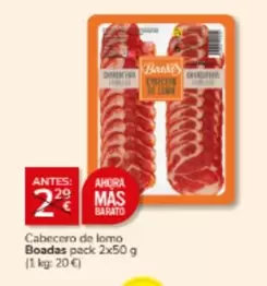 Boadas - Cabecero De Lomo