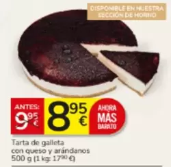 Mas - Tarta De Galleta Con Queso Y Arandanos