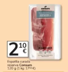 Consum - Espatlla Curada Reserva