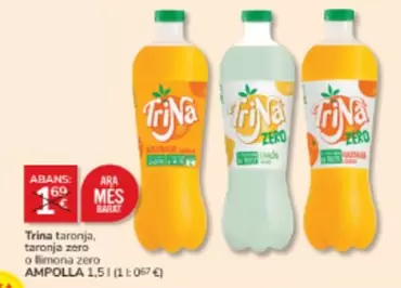 Trina - Taronja O Taronja Zero O Limonja Zero