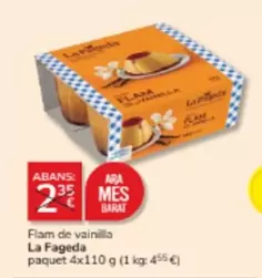 La Fageda - Flam De Vainilla