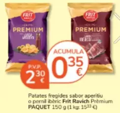 Frit Ravich - Patates Fregides Sabor Aperitiu O Pernil Ibèric Premium