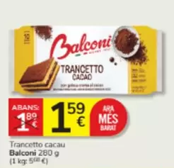 Balconi - Trancetto Cacau