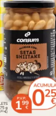 Consum - Setas Shiitake