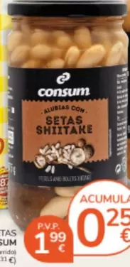Consum - Setas Shiitake