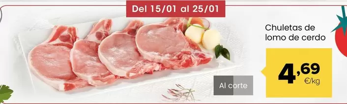 Chuletas De Lomo De Cerdo