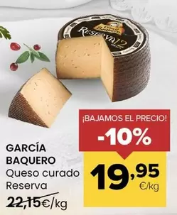García Baquero - Queso Curado Reserva