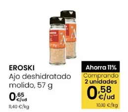 Eroski - Ajo Deshidratado Molido