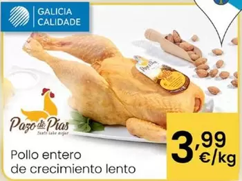 Pazo De Pias - Pollo Entero De Crecimiento Lento