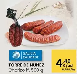 Torre de Núñez - Chorizo