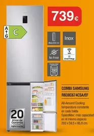 Samsung - Combi Rb38c674csa Ef