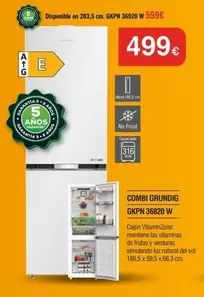 Grundig - Combi Gkpn 36820 W