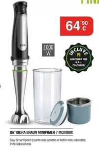 Braun - BATIDORA BRAUD MINIPMER 7 MQ700X