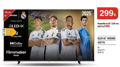 Hisense - Qled 43" 43E77Q