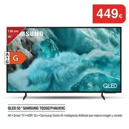 Samsung - Qled 55 Tq55q7f4auxxxc