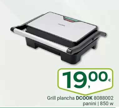DCOOP - Grill Plancha 8088002 Panini