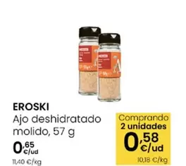 Eroski - Ajo Deshidratado Molido