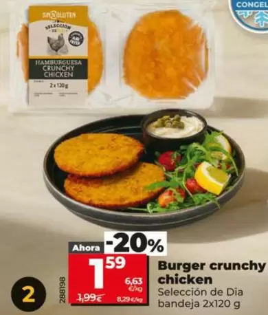Seleccion De Dia - Burger Crunchy Chicken