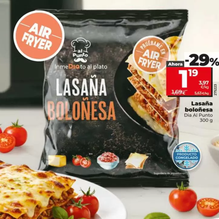 Dia Al Punto  - Lasana Bolonesa 300 G 