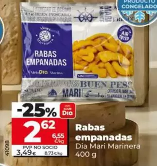 Dia Mari Marinera  - Rabas Empanadas 400 G