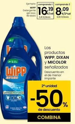 Wipp - Detergente Gel Azul