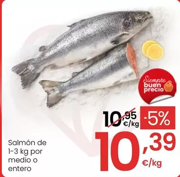 Salmón Medio O Entero