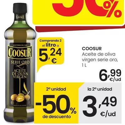 Coosur - Aceite De Oliva Virgen Serie Oro