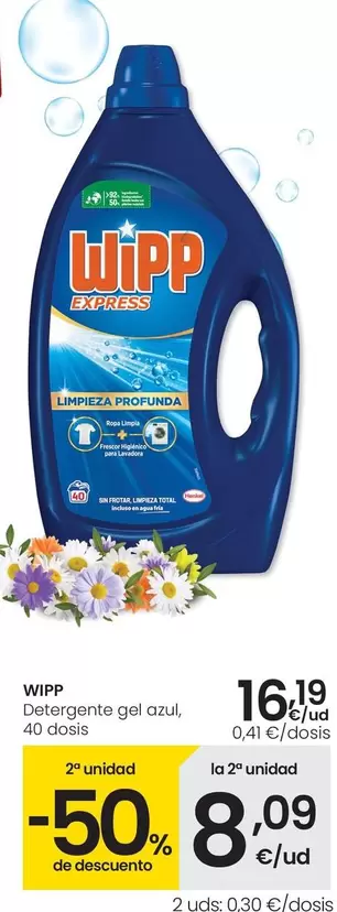 Wipp - Detergente Gel Azul