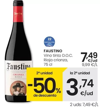 Faustino - Vino Tinto D.O.C. Rioja Crianza
