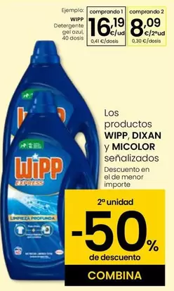 Wipp - Detergente Gel Azul