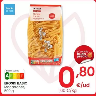Eroski Basic - Macarrones