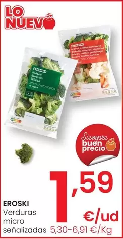 Eroski - Verduras Micro