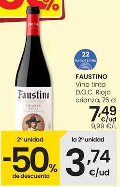 Faustino - Vino Tinto D.O.C. Rioja Crianza
