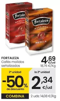 Fortaleza - Cafés Molidos