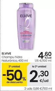 Elvive - Champu Hidra Hialurónico