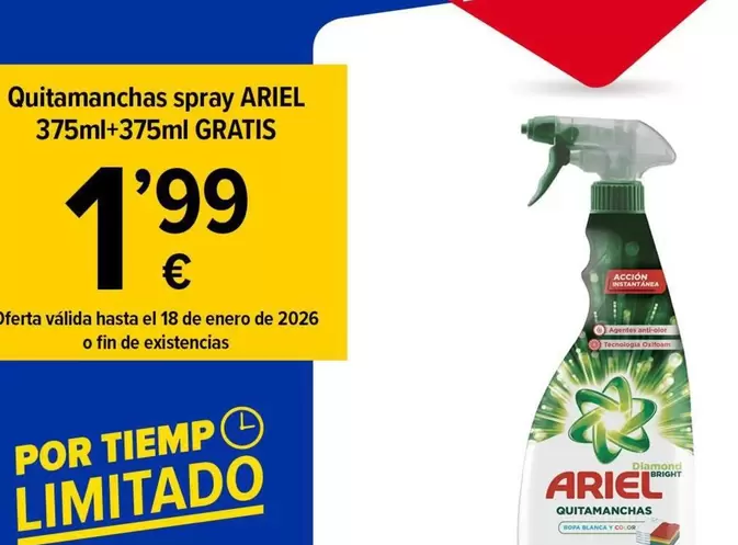 Ariel - Quitamanchas Spray