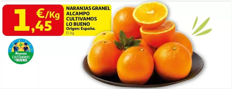 alcampo - Naranjas Granel Cultivamos Lo Bueno