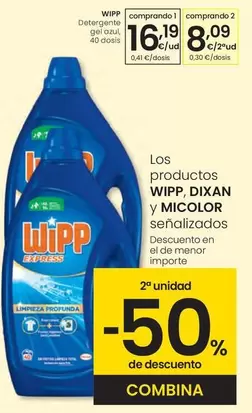Wipp - Detergente Gel Azul