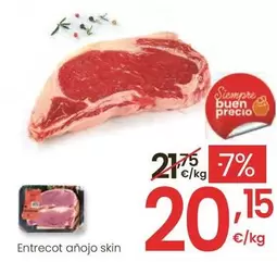 Entrecot Añojo Skin