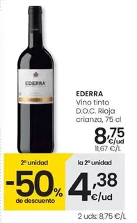 Ederra - Vino Tinto D.O.C. Rioja Crianza