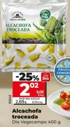 Dia Vegecampo  - Alcachofa Troceada 400 G