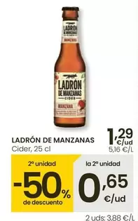 Ladrón de Manzanas - Cider
